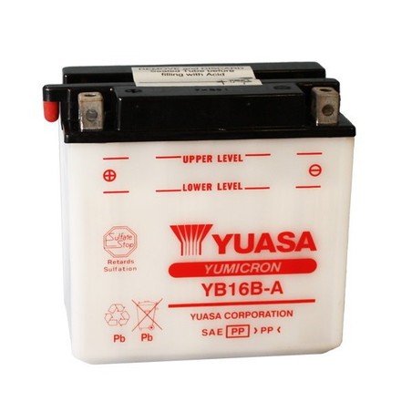 YB16B-A BATERÍA Cagiva Elefant E Monofaro 1987+ YUASA