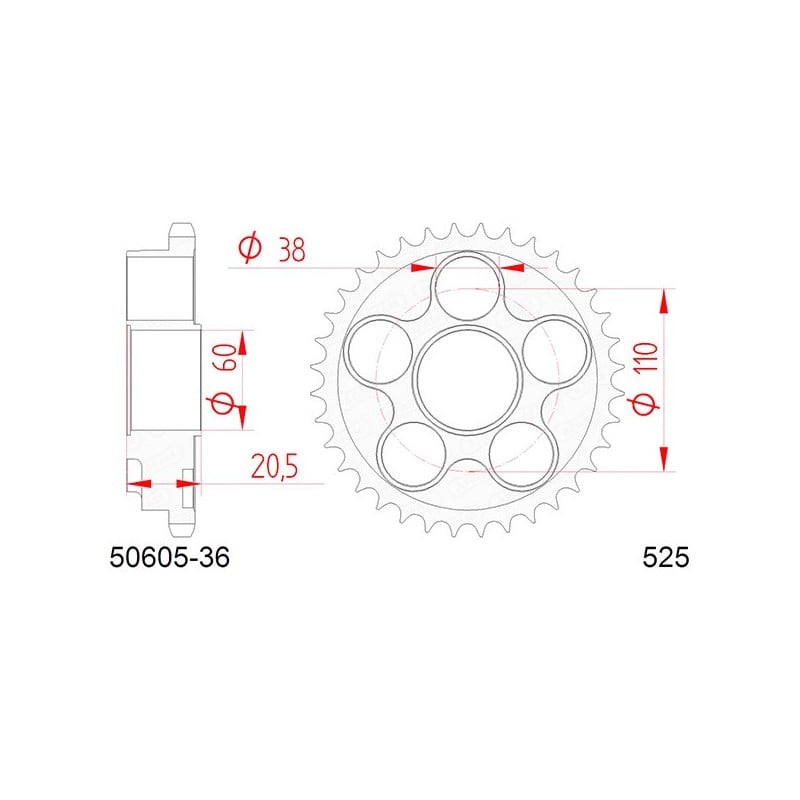 50605:36 Ducati II 1994+ AFAM