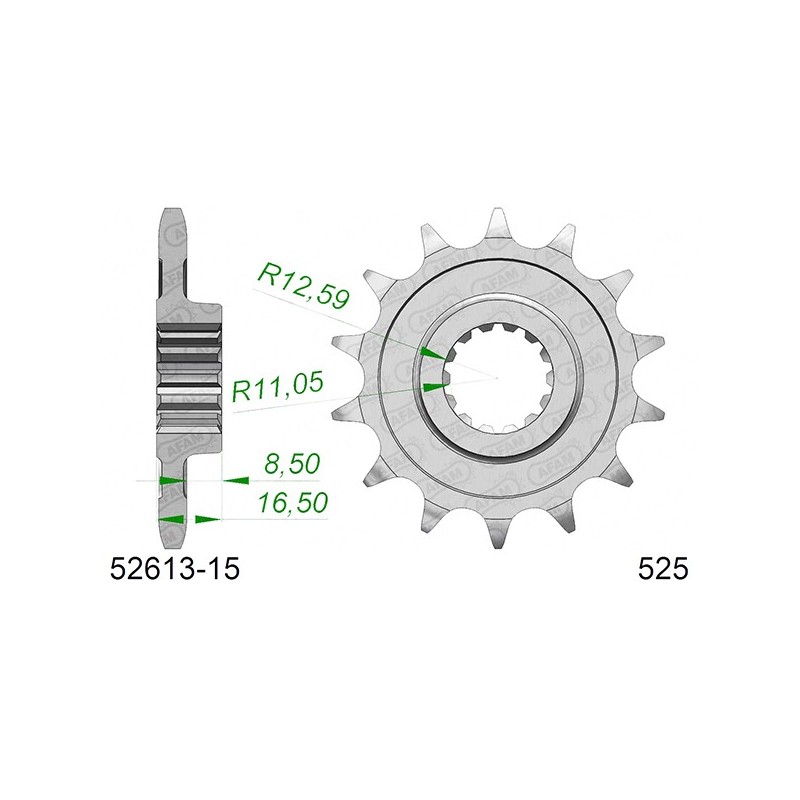 52613:15 Ducati DESERTX 2022+ AFAM