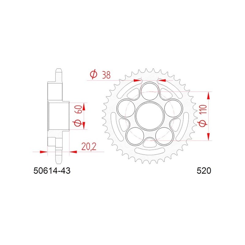 50614:43 Ducati Hypermotard 950 RVE 2021+ AFAM