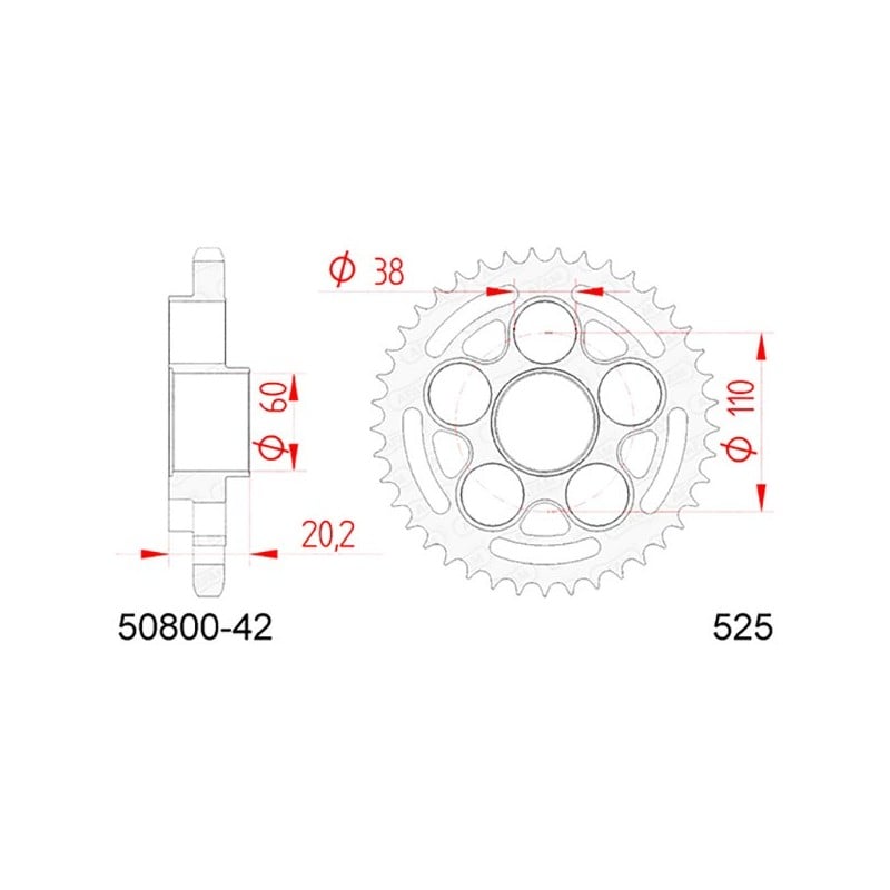 50800:42 Ducati Multistrada DS 2003+ AFAM