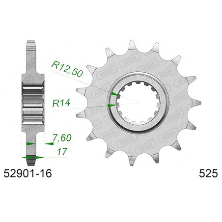 52901-16 Ducati Multistrada V4 ABS 2021+ AFAM