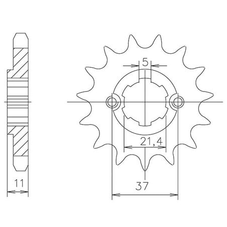 540050717 E Ton RXL R Viper R 4T 2005+ SGR - SPROCKETS