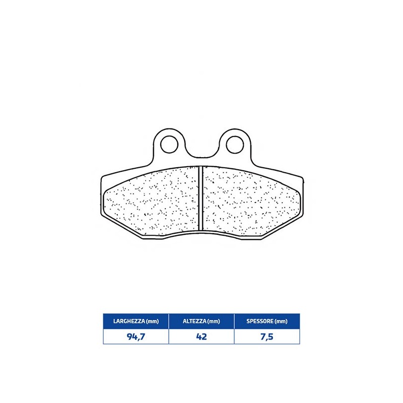 1146XBK5 FRONT BRAKE PAD 1146XBK5 Fantic Motor Supersei Motard 2008+ CL BRAKES