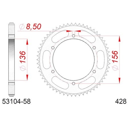 53104:58 Fantic Motor TL E Casa 4T 2017+ AFAM