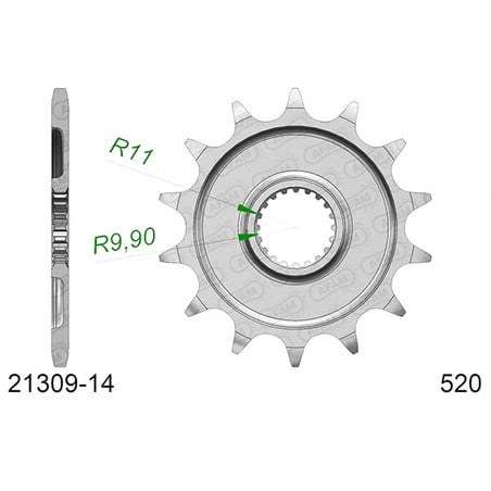 21309:14 Fantic Motor Caballero Enduro Six D 4T 2011+ AFAM