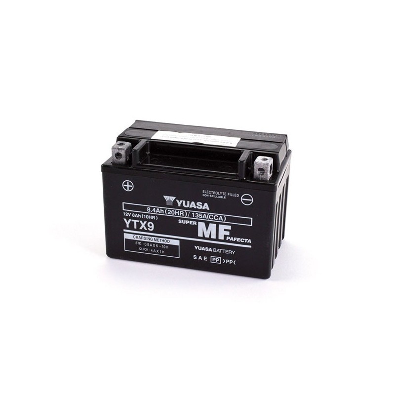 YTX9-BS(WC) BATTERIA Garelli TM 125 T 28 X XO 2009+ YUASA