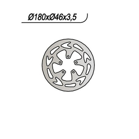 666 DISCO DE FRENO DELANTERO Gas Gas TXT Boy 1999+ NG