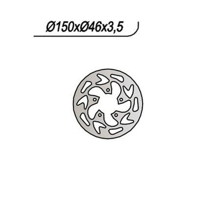 667 DISCO FRENO POST. Gas Gas TXT Rookie 2002+ NG