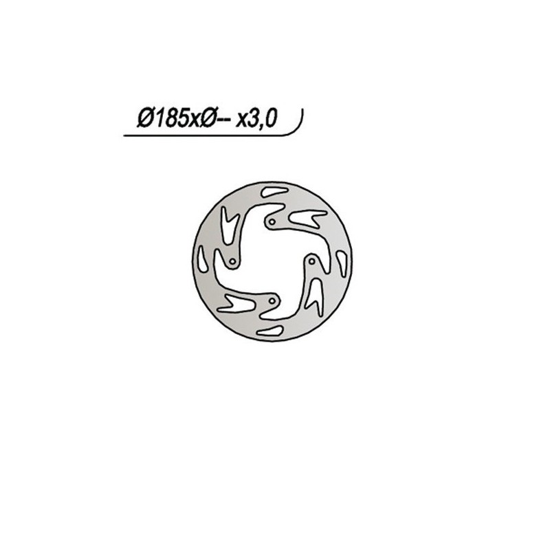 649 FRONT BRAKE DISC Gas Gas TXT Pro 2002+ NG