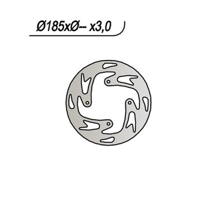 649 FRONT BRAKE DISC Gas Gas TXT Pro 2002+ NG