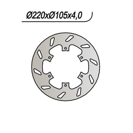 113 REAR BRAKE DISC Gilera Race 2005+ NG