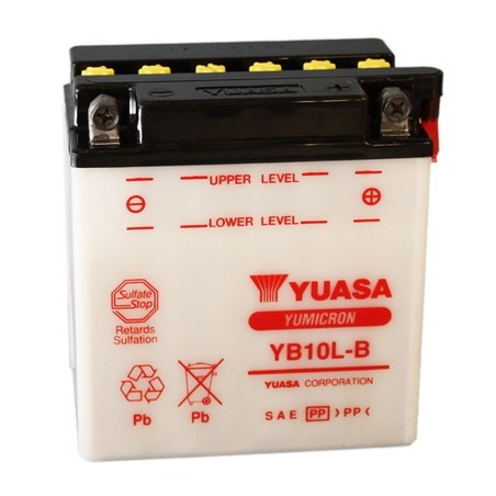 YB10L-B DRUMS Gilera ST 4T E3 2006+ YUASA