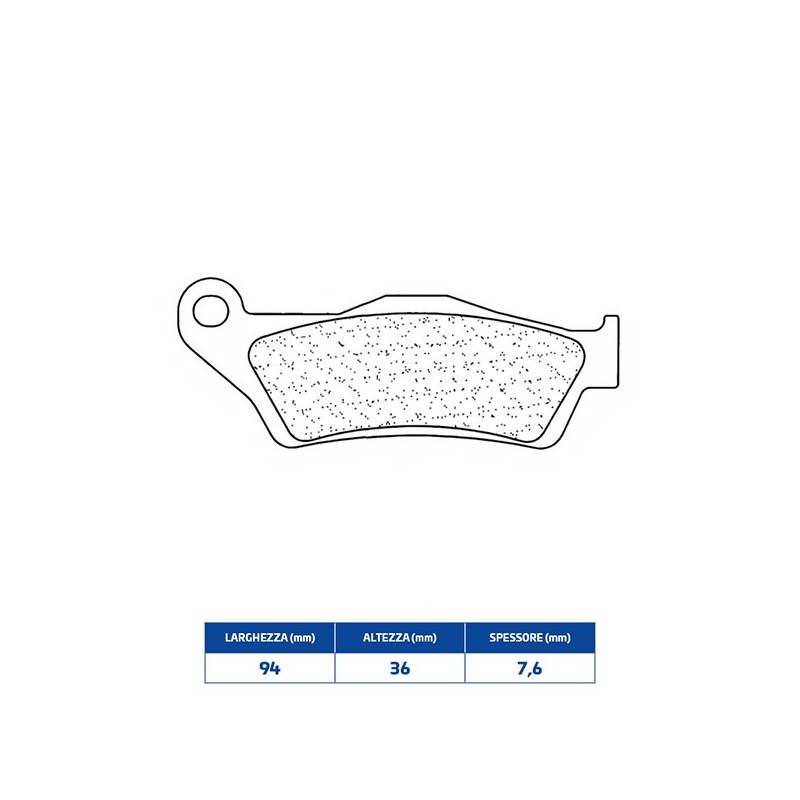 3028MSC PLAQUETTE DE FREIN AVANT DX-SX 3028MSC Gilera Nexus 2003+ CL BRAKES