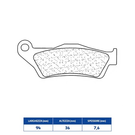 3028MSC PLAQUETTE DE FREIN AVANT DX-SX 3028MSC Gilera Nexus 2003+ CL BRAKES
