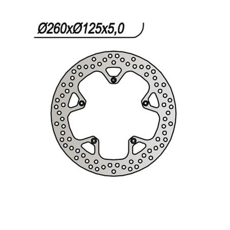 1001 VORDERE BREMSSCHEIBE DX-SX Gilera Nexus 2003+ NG