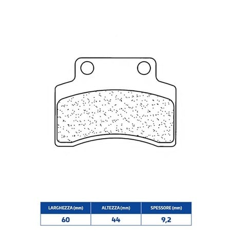3047MSC KLOCKI HAMULCOWE PRZEDNIE 3047MSC Goes G RT Retr 2010+ CL BRAKES