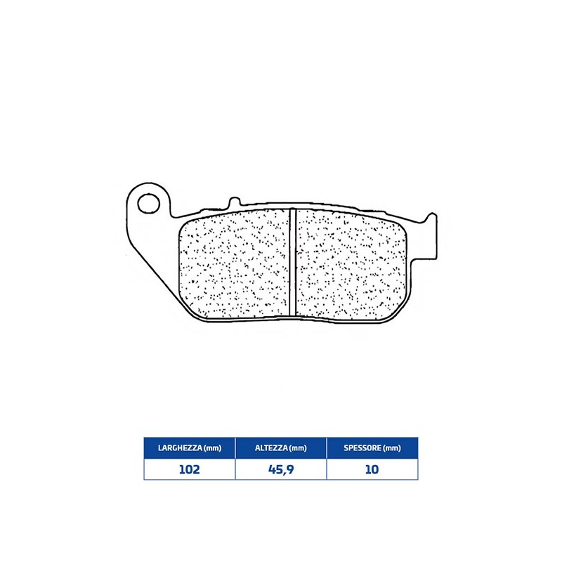 1149A3+ FRONT BRAKE PAD 1149A3+ Harley Davidson XL 50 50 TH Anniversary Sportster 2007+ CL BRAKES