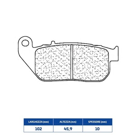 1149A3+ PLAQUETTE DE FREIN AVANT 1149A3+ Harley Davidson XL 50 50 TH Anniversary Sportster 2007+ CL