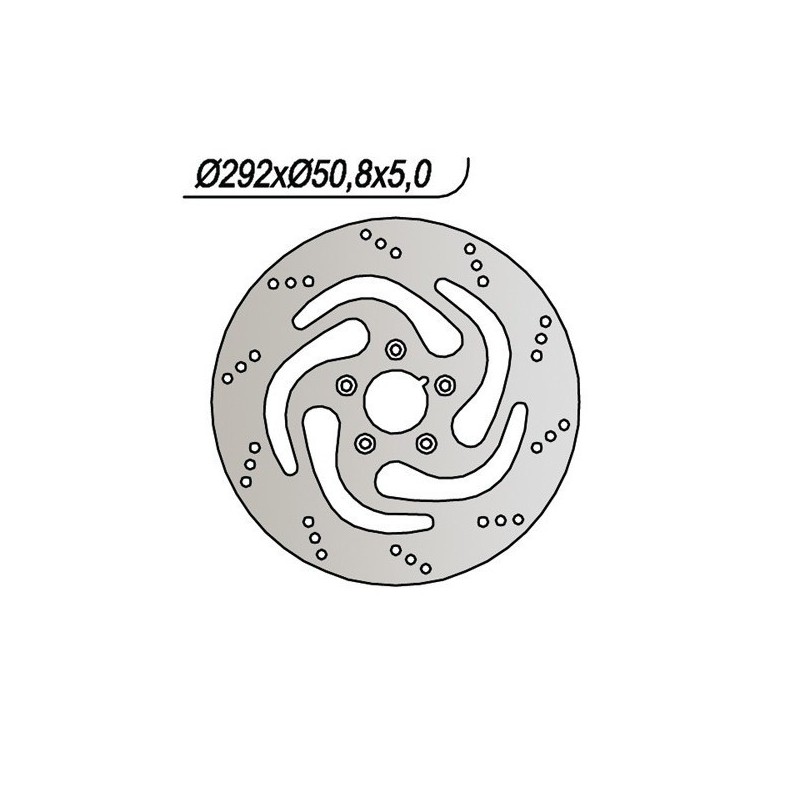 740 TARCZA HAMULCOWA PRZEDNIA Harley Davidson FXLR Low Rider Custom Annversary 1993+ NG