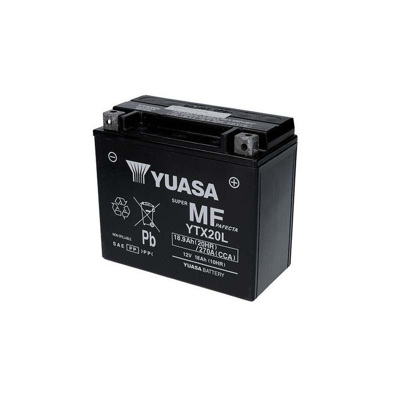 YTX20L-BS(WC) BATERÍA Harley Davidson I 2005+ YUASA