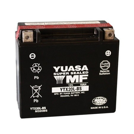 YTX20L-BS SCHLAGZEUG Harley Davidson I 2005+ YUASA