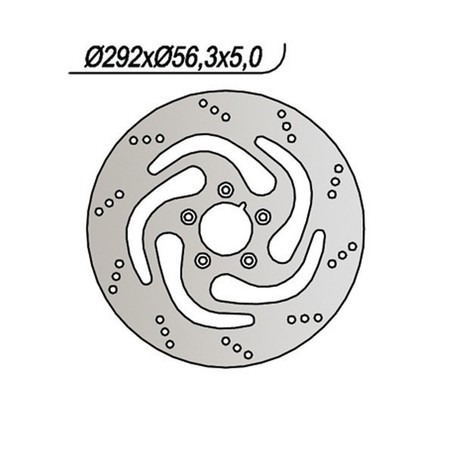 736 FRONT BRAKE DISC DX Harley Davidson FXDX Dyna Super Glide Sport 2000+ NG