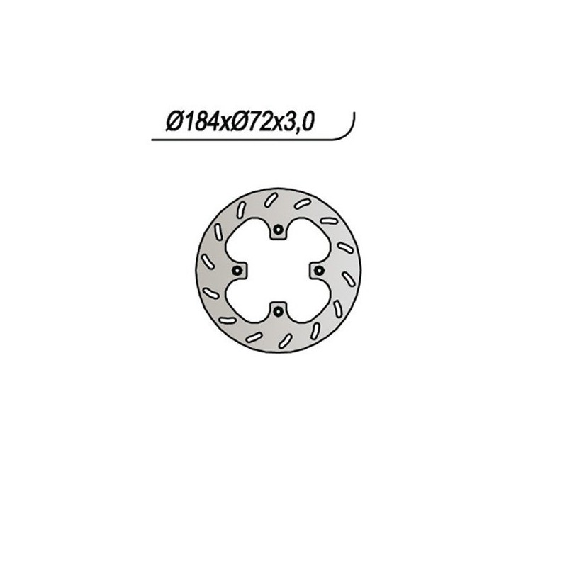 468 DISCO FRENO ANT. Hm Vent Baja Junior 1998+ NG