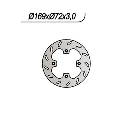 467 DISCO DE FRENO DELANTERO Hm Vent CRX Junior 2001+ NG