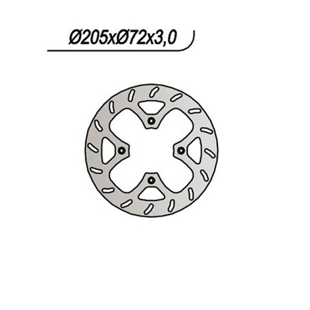 469 DISQUE DE FREIN AVANT Hm Vent CRX 12 2001+ NG
