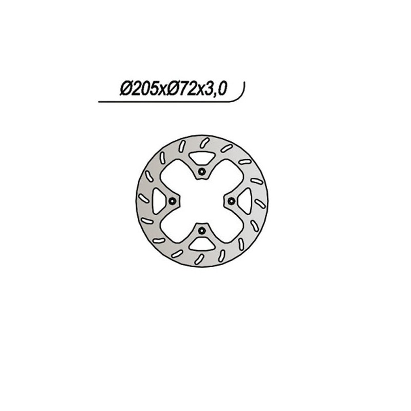 469 DISQUE DE FREIN AVANT Hm Vent CRX 15 2001+ NG