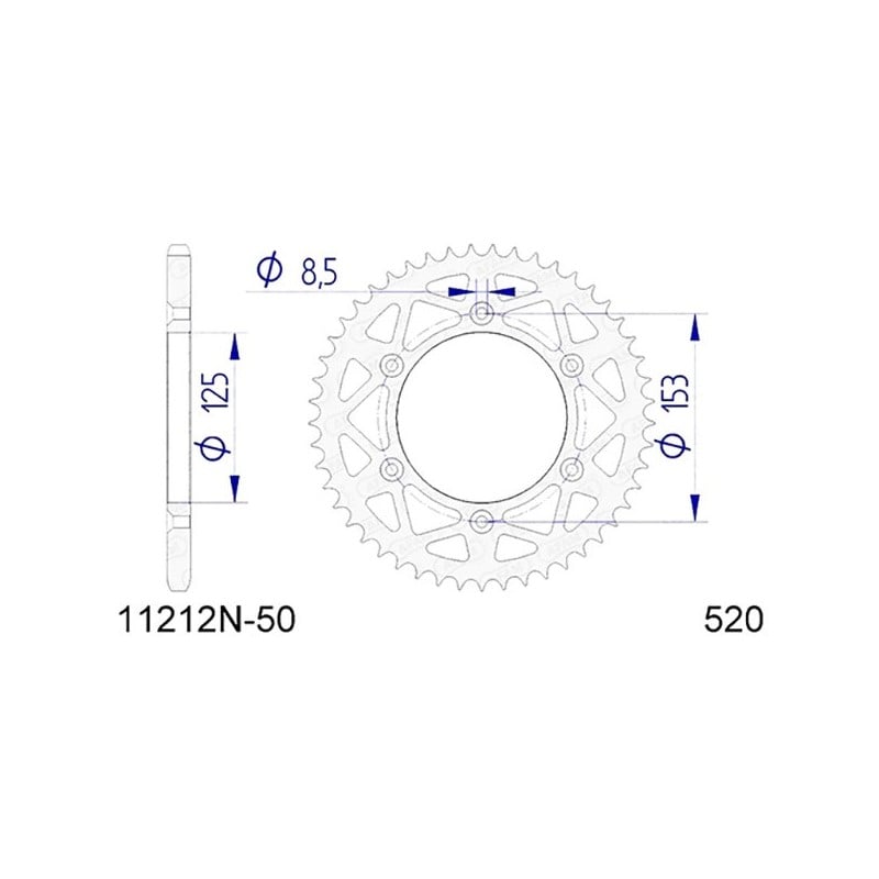 11212N:50 CORONA AFAM S AL P520-D50 Hm Vent CRE F R 2004+ AFAM