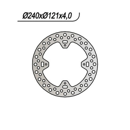 654 DISQUE DE FREIN ARRIERE Hm Vent CRF R Supermotard 2002+ NG
