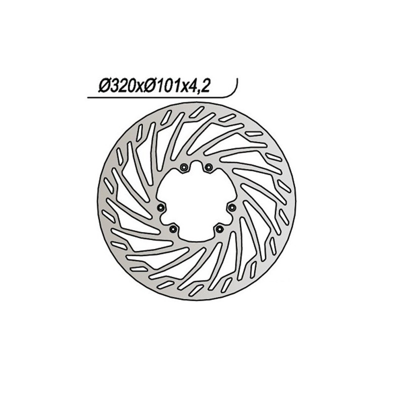809 DISCO FRENO ANT. Hm Vent CRM F R 2005+ NG
