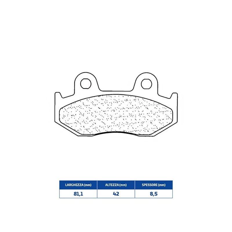 3019MSC FRONT BRAKE PAD 3019MSC Honda CR R 1979+ CL BRAKES