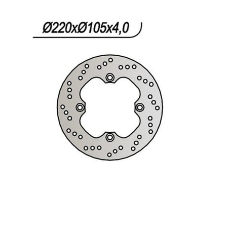 451 DISQUE DE FREIN AVANT Honda SH IE DT 2005+ NG