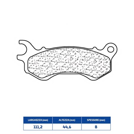 3102SC FRONT BRAKE PAD 3102SC Honda SH Mode CBS 2014+ CL BRAKES