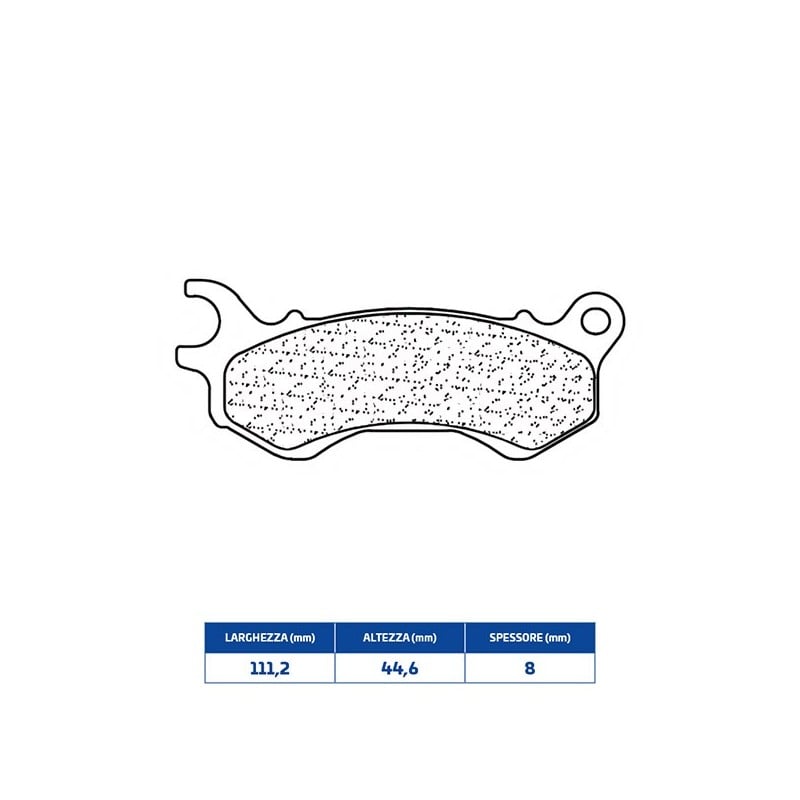 3102MSC FRONT BRAKE PAD 3102MSC Honda SH Mode CBS 2014+ CL BRAKES