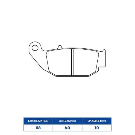 1259RX3 PASTILLA DE FRENO TRASERO 1259RX3 Honda ST DAX 2022+ CL BRAKES