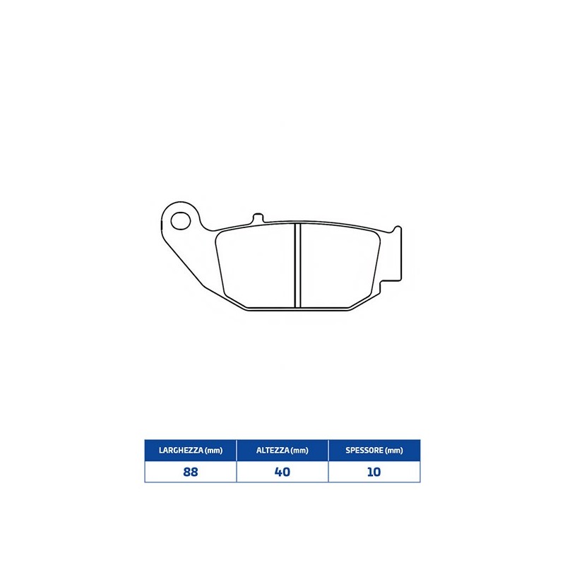 1259RX3 REAR BRAKE PAD 1259RX3 Honda CRF L ABS 2021+ CL BRAKES