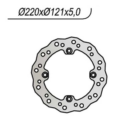 045X DISCO FRENO POST. Honda CRF L ABS 2021+ NG