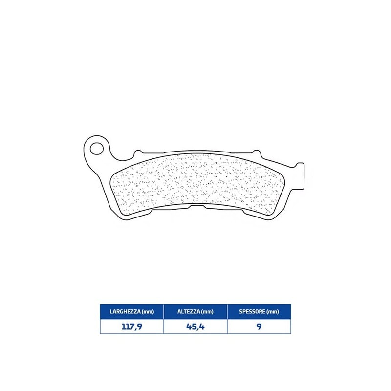 3082MSC KLOCKI HAMULCOWE PRZEDNIE 3082MSC Honda SH 2007+ CL BRAKES