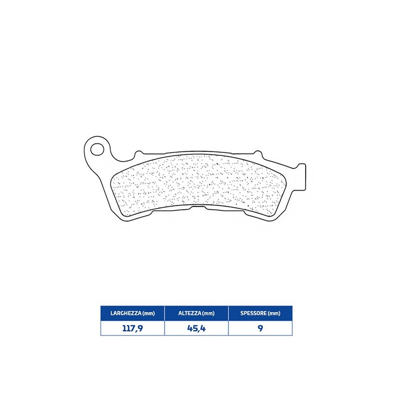 3082MSC PASTILLA DE FRENO DELANTERA 3082MSC Honda SH 2007+ CL BRAKES
