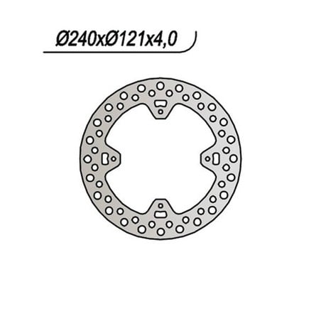 654 REAR BRAKE DISC Honda CRF RX 2017+ NG