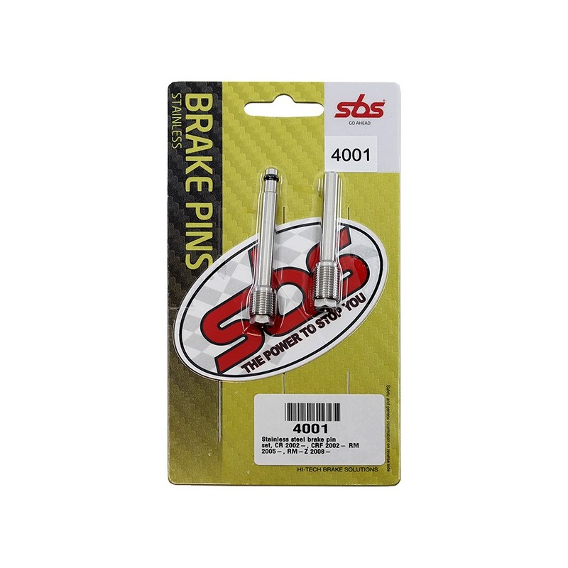 4001 KIT PERNI PASTIGLIE FRENO Honda CRF X 2005+ SBS