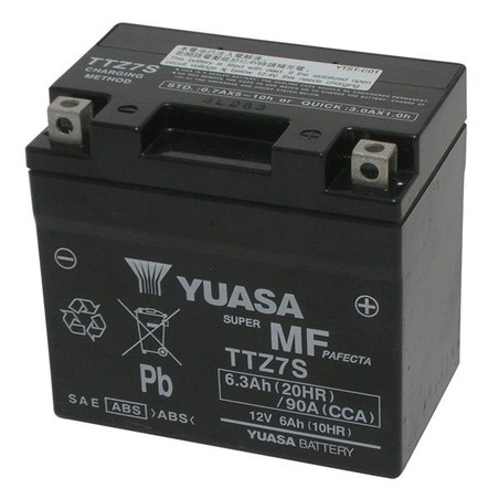 TTZ7S BATTERIA Honda TRX R Sportrax 2004+ YUASA