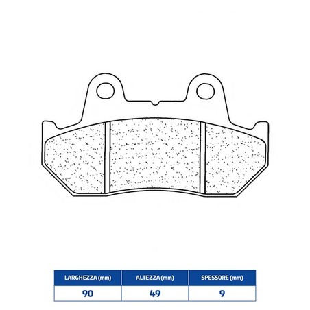 2382S4 FRONT BRAKE PAD DX-SX 2382S4 Honda CX 1982+ CL BRAKES