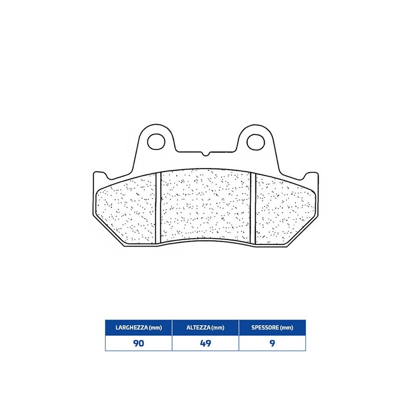 2382A3+ PASTILLA DE FRENO DELANTERA DX-SX 2382A3+ Honda CX 1982+ CL BRAKES