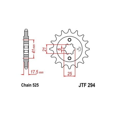 542051315 Honda GB TT Clubman 1989+ SGR - SPROCKETS