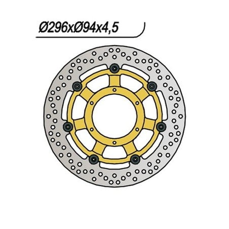 643 FRONT BRAKE DISC DX-SX Honda CBR Rossi 2001+ NG